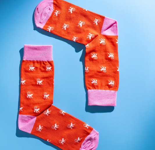 Mischievous Monkey Socks