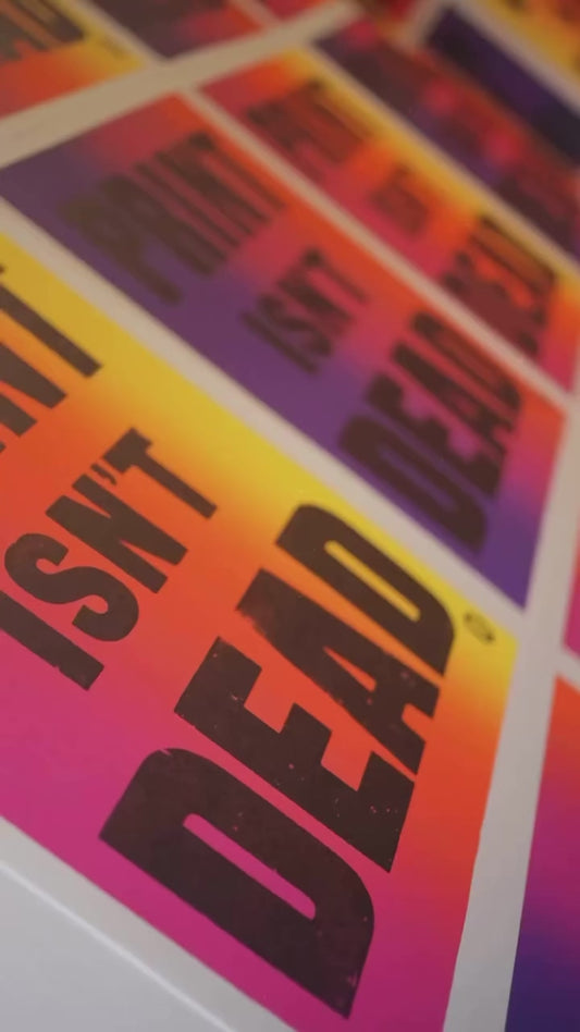 NICE & GRAPHIC Letterpress Exhibition
